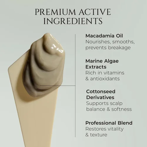 Miniatura 4 de HADAT Hydro Spa - Tratamiento capilar profesional para reparación y brillo hidratante profundo, aceite de macadamia, calidad de salón para cabello