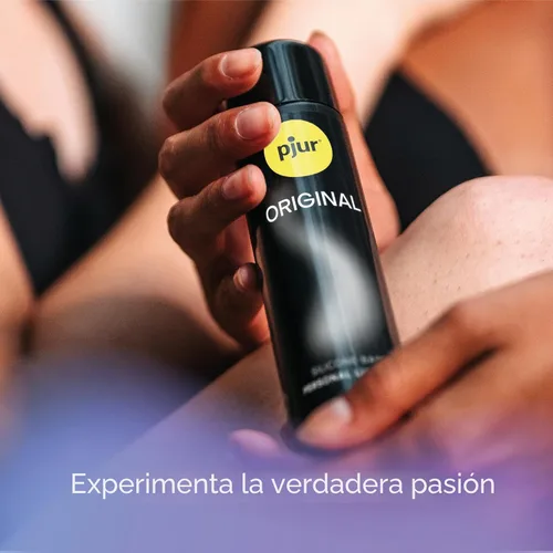 Miniatura 4 de pjur Lubricante original a base de silicona, lubricante prémium para hombres, mujeres y parejas, inodoro, 3.4 onzas líquidas