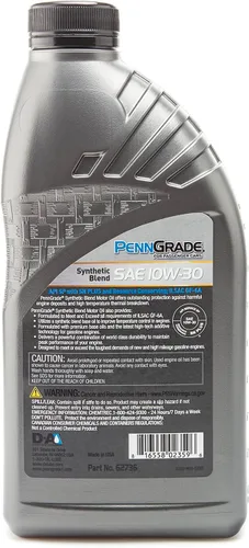 Miniatura 8 de PENN GRADE 62736, aceite de mezcla sintética SAE 10W-30, 1 cuarto de galón (paquete de 12)