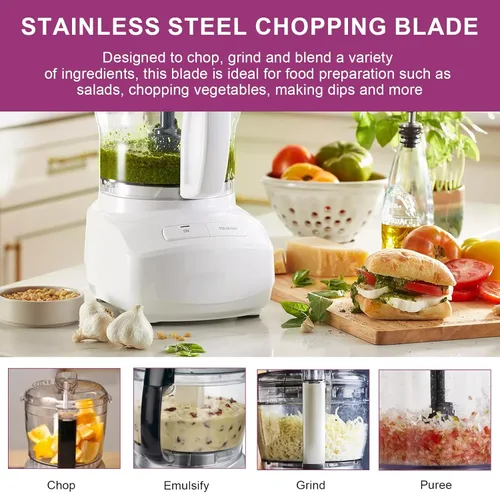 Miniatura 4 de DLC-2ACBN - Cuchilla de repuesto para procesador de alimentos Cuisinart Mini Prep Plus, solo compatible con cuchilla de repuesto DLC-2A, compatible