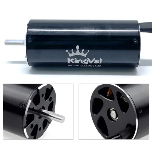 Miniatura 5 de KingVal Motor sin escobillas de repuesto 4092 800KV con unidad de camisa de refrigeración por agua compatible con barco RC