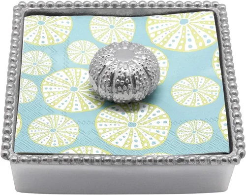 Miniatura 10 de Mariposa Juego de servilletas de bambú de piña tropical plata brillante regalos Servilleteros y juegos de pesas Aluminio SANDCAST