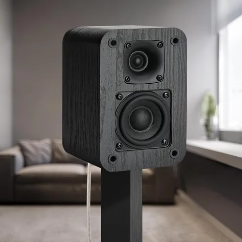 Miniatura 4 de Saiyin Sistema de Sonido Envolvente de Canal 5.0 para Cine en Casa 160 Vatios de Potencia Máxima Altavoces Pasivos con Grano de Madera Clásica