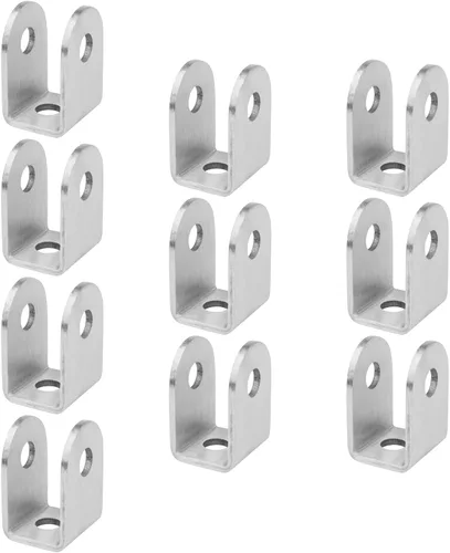 GBGS 10 soportes en U de 3/4 pulgadas, acero inoxidable 304