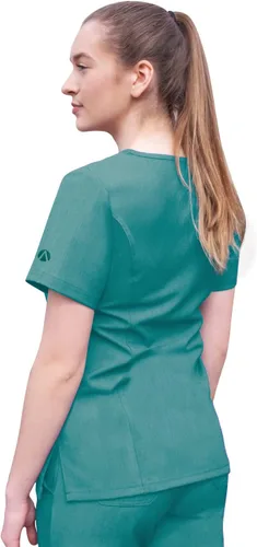 Miniatura 2 de Adar Pro - Ropa quirúrgica para mujer, con cuello en V elevado