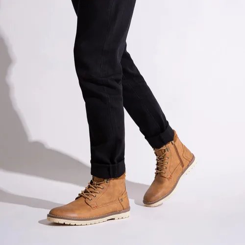 Miniatura 7 de Vostey Men's Motorcycle Boots Business Waterproof Ankle Boots Casual Oxford Boots for Men