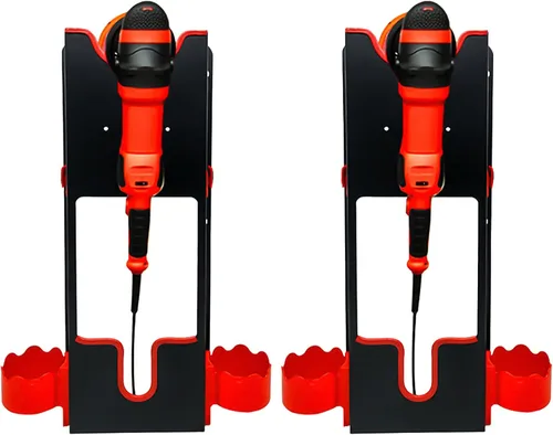 Miniatura 8 de Soporte de pared para pulido, pulidor rotativo para coche, organizador de detalles, organizador de detalles, estante de almacenamiento