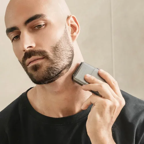 Miniatura 2 de Maquinillas de afeitar eléctricas para hombres – Afeitadoras eléctricas de viaje compactas para hombres calvos – Pequeñas afeitadoras portátiles