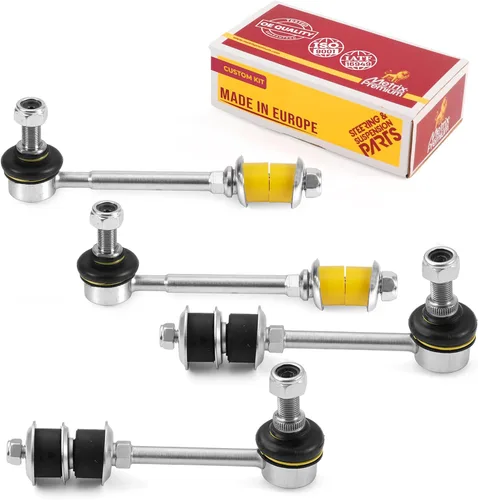 Miniatura 76 de Metrix Premium Piezas de Chasis - Kit de 4 Piezas de Enlace de Barra Estabilizadora Delantera y Trasera Compatible con Mercury Mariner 2009-2011