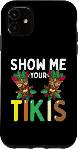 Miniatura 5 de Carcasa divertida para iPhone 14 Show Me Your Tikis Boobs Aloha Hawaii Luau