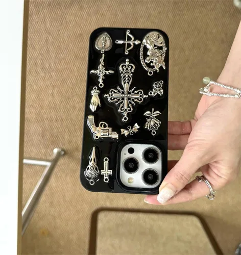 Miniatura 4 de Roemary Funda retro para iPhone 14 Pro Max, para iPhone 14 Pro Max con diseño de ángel, diseño de moda, funda protectora de TPU suave para iPhone