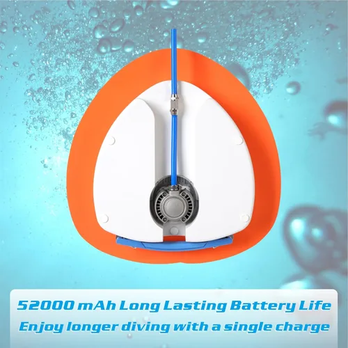Miniatura 6 de Sistema de buceo sin tanque, ventilador de buceo mejorado base, tanque de buceo recargable portátil, compresor de aire impermeable, juguetes