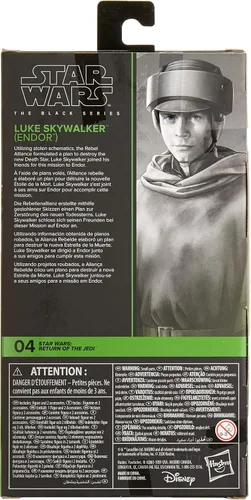 Miniatura 2 de STAR WARS The Black Series Luke Skywalker (Endor) - Figura coleccionable de 6 pulgadas a escala de Return of The Jedi, para niños a partir de 4 años