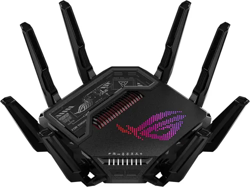 Miniatura 10 de ASUS RT-BE86U BE6800 Router WiFi 7 de doble banda, soporta 4096-QAM, MLO, detección AI WAN, AiMesh, seguridad de red sin suscripción