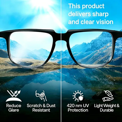 Miniatura 6 de Lentes de luz azul, ultraligeros unisex, bloqueo del 90% + UV400, lentes HD antirreflejos, lentes de lectura aptos para múltiples escenarios.