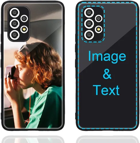 Miniatura 102 de Funda de teléfono personalizada para Samsung Galaxy S22+ / S22 Plus 5G, funda de TPU suave de vidrio templado antiarañazos personalizada con foto