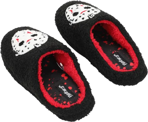 Miniatura 3 de Bioworld Friday the 13th Jason Voorhees - Pantuflas para hombre