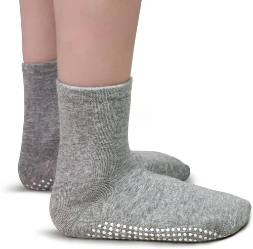 Miniatura 6 de Tphon - Calcetines antideslizantes para niños pequeños con pinzas para niños y niñas, calcetines antideslizantes para niños 15 pares, calcetines