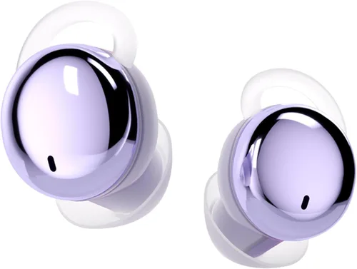 Auriculares para dormir de lado, mini auriculares cómodos para dormir (morado) | Sin interferencias de pitidos y cómodo para dormir