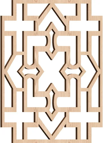 Miniatura 27 de Wise Paneles decorativos de madera con calado, extra pequeños, 7 3/8 pulgadas de ancho x 7 3/8 pulgadas de alto x 1/4 pulgadas de alto, roble rojo
