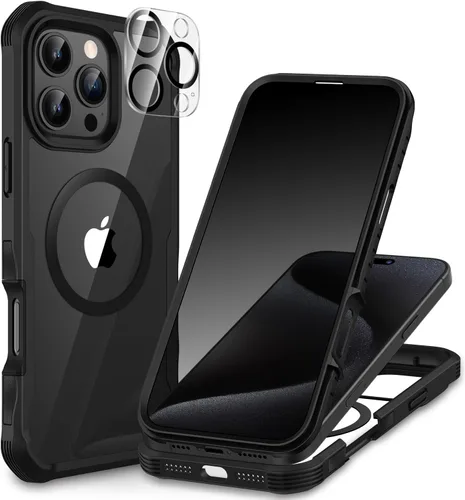 Miniatura 81 de CENHUFO Funda de privacidad para iPhone 11 Pro, funda de cuerpo completo con protector de pantalla de privacidad de vidrio templado 9H integrado