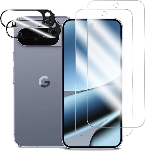 Miniatura 10 de BIGFACE Protector de pantalla de vidrio templado para Pixel 9 + protector de lente de cámara [2 + 2 unidades]