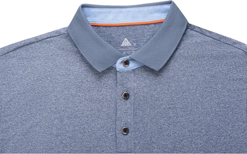 Miniatura 71 de V VALANCH Polo de golf de manga corta para hombre, estilo casual, con cuello que absorbe la humedad