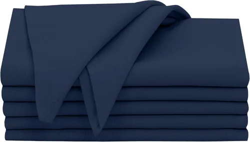 Miniatura 48 de Ruvanti - Servilletas de tela, paquete de 6, 45x45 centímetros, 100% algodón, lavables, suaves y absorbentes, perfectas para bodas, cenas de Belleza