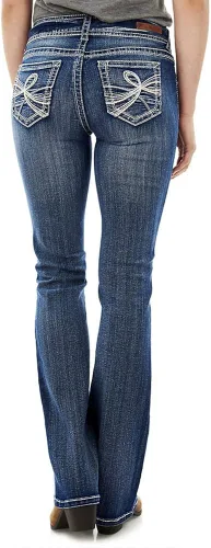 Miniatura 2 de Wallflower Junior de Luscious Curvy Boot Cut Jean, Kim