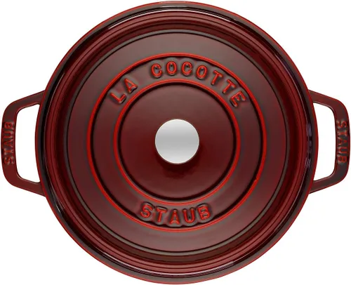 Miniatura 5 de STAUB 40509-357-0 Olla Cocotte redonda 24cm granada roja Granadina
