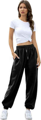 Miniatura 2 de Gvraslvet Pantalones deportivos con bolsillos para mujer