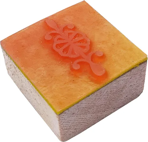 Miniatura 29 de Royal Kraft Sello de goma de madera espiral - Impresión de bloques de bricolaje en papel, tela, henna Rtag020