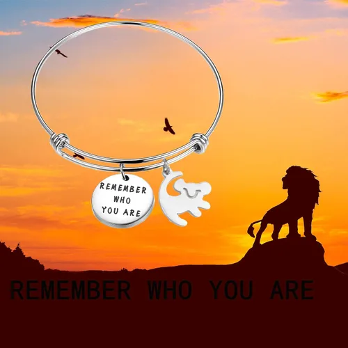 Miniatura 5 de TGBJE Pulsera inspirada en la pulsera Remember Who You Are para los fans del león