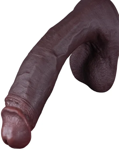 Consolador realista negro de 9 pulgadas se siente como la piel, con una gran y fuerte ventosa para jugar con manos libres, juguetes sexuales de