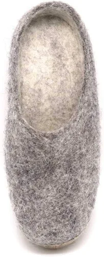 Miniatura 4 de Nootkas Pantuflas tipo mule para mujer de lana merino de fieltro 'Astoria