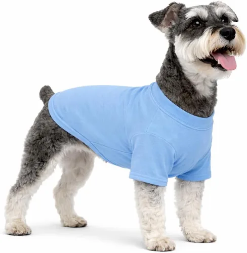 Miniatura 48 de Lovelonglong 2019 - Ropa para mascotas, Disfraces para Perro, Ropa Camisetas en blanco para Perros Grande Medianos Pequeños 100% Algodón 18