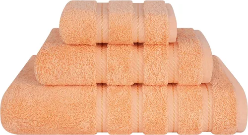 Miniatura 75 de American Soft Linen - Juego de 4 toallas, 100% de algodón turco, 27 x 54 pulgadas, tamaño extragrande, toallas para la ducha, color amarillo