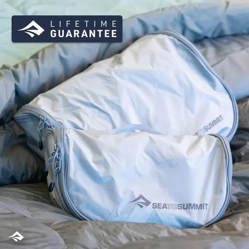 Miniatura 6 de Sea to Summit Neceser colgante grande, organizador de viaje para hombres y mujeres, azul atolón