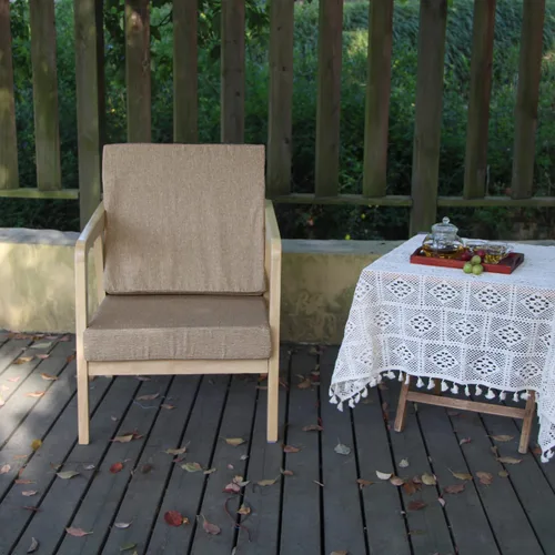 Miniatura 3 de Fundas para cojines de asiento de patio, fundas lavables de repuesto, fundas impermeables para muebles de exterior, fundas para cojines de silla