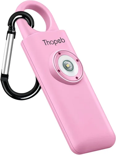 Miniatura 16 de Thopeb – La alarma de seguridad personal original para mujeres Autodefensa – Llavero de sirena de autodefensa para adultos mayores y niños – Sirena