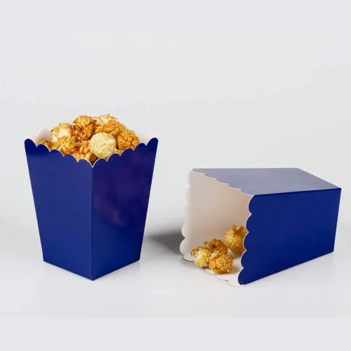 Miniatura 5 de Cajas de palomitas de maíz negras de cartón, paquete de 24