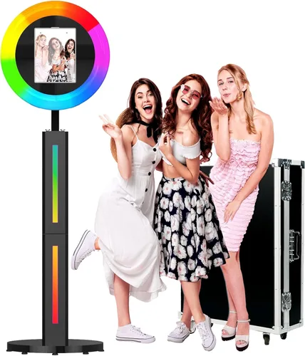 Cabina de fotos portátil extraíble para Ipad 10.2 pulgadas, 10.9 pulgadas, 11 pulgadas, 12.9 máquina de cabina instantánea con aplicación de