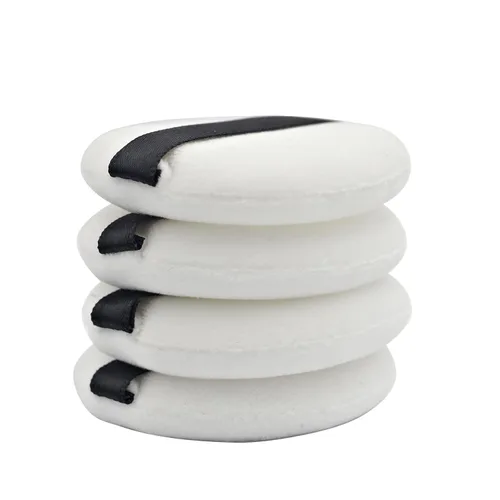 Miniatura 2 de 4 almohadillas de maquillaje de polvo de 2.16 pulgadas, almohadillas de maquillaje con cinta para rostros para polvo para reemplazo suelto y base