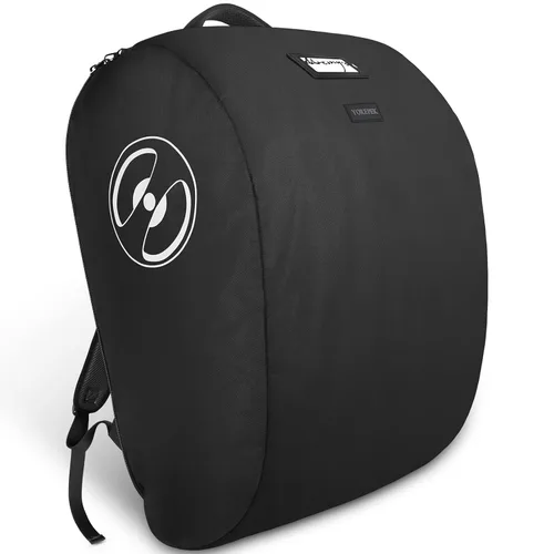 Miniatura 14 de YOREPEK Bolsas acolchadas para asiento de automóvil para viajes aéreos, se adapta al asiento de automóvil Doona con base isofix, mochila resistente