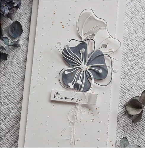 Lapoo Troquel de Corte de Metal para Scrapbooking, Marco de Fondos 3D Nuevos Troqueles de Corte DIY para Hacer Álbumes Tarjetas Decoración Hoja de
