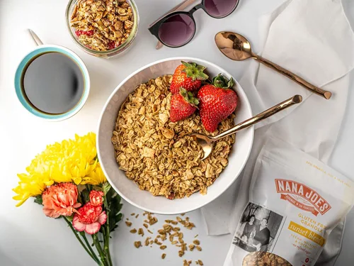Miniatura 3 de Nana Joes Granola Sunset Blend Nuez, morera y coco Hecho a mano sin gluten, vegano, saludable, a base de plantas, orgánico, sin azúcar refinado