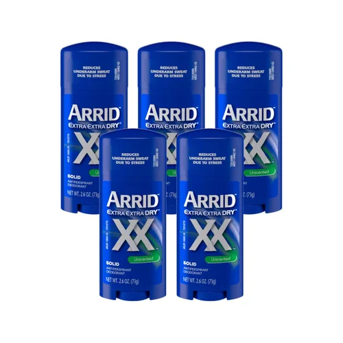 Miniatura 12 de Arrid XX Extra Extra Dry Desodorante Antitranspirante Sólido, sin perfume, 2.6 oz.
