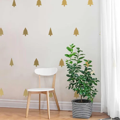 Miniatura 3 de Mini – Juego de pines para Mini árbol de pino beso Cut Calcomanía de Leaf by chromantics