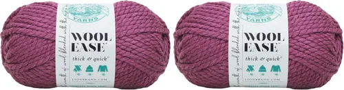 Miniatura 100 de Lion Brand Yarn - Ovillo de lana Wool-Ease Thick & Quick color fuerza aérea