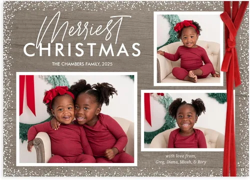 Miniatura 15 de Let's Make Memories Tarjetas de Navidad personalizadas con sobres, calidad premium, 5 x 7 – Tarjetas navideñas 2025 y sobres blancos – Corona Corona